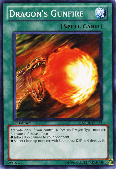 Dragon's Gunfire [SDDL-EN025] Common 