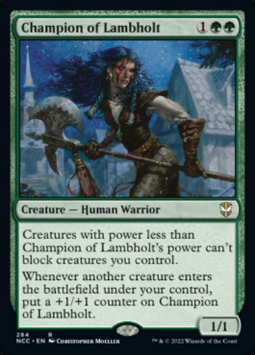 Champion of Lambholt [Streets of New Capenna Commander] 