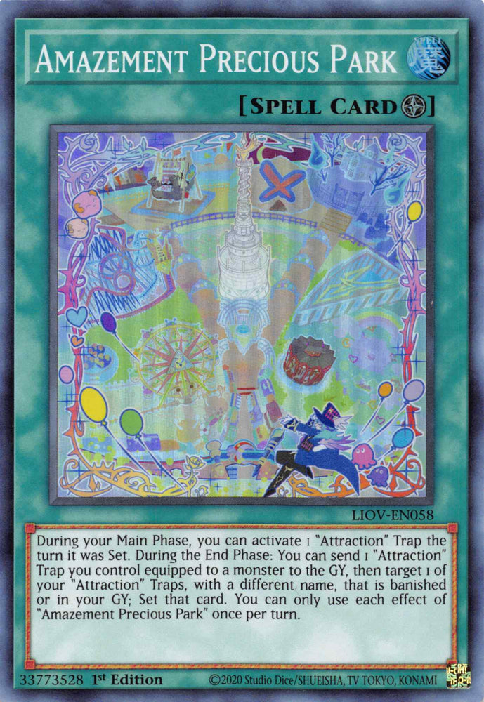 Amazement Precious Park [LIOV-EN058] Super Rare 