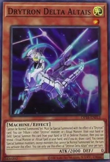 Drytron Delta Altais [OP16-EN013] Super Rare 