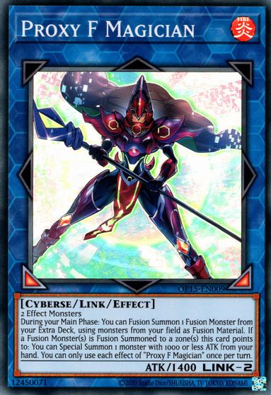 Proxy F Magician [OP15-EN009] Super Rare 