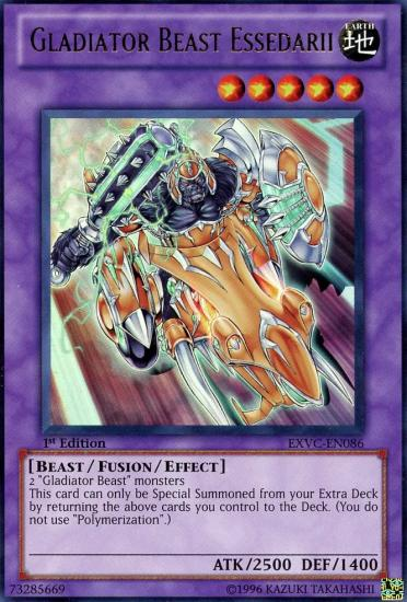 Gladiator Beast Essedarii [EXVC-EN086] Ultra Rare 