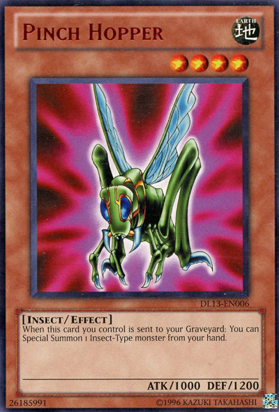 Pinch Hopper (Red) [DL13-EN006] Rare 
