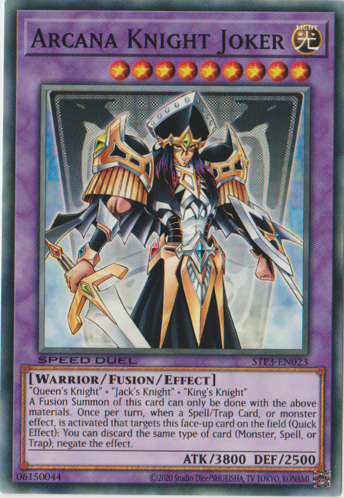 Arcana Knight Joker [STP3-EN023] Common 