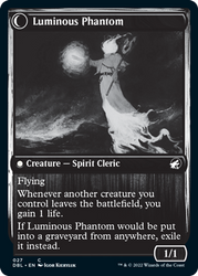 Lunar Veteran // Luminous Phantom [Innistrad: Double Feature] 