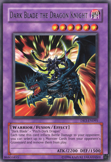 Dark Blade the Dragon Knight [DR3-EN095] Rare 