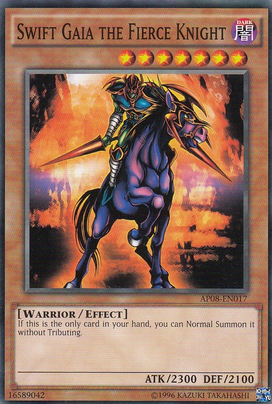 Swift Gaia the Fierce Knight [AP08-EN017] Common 