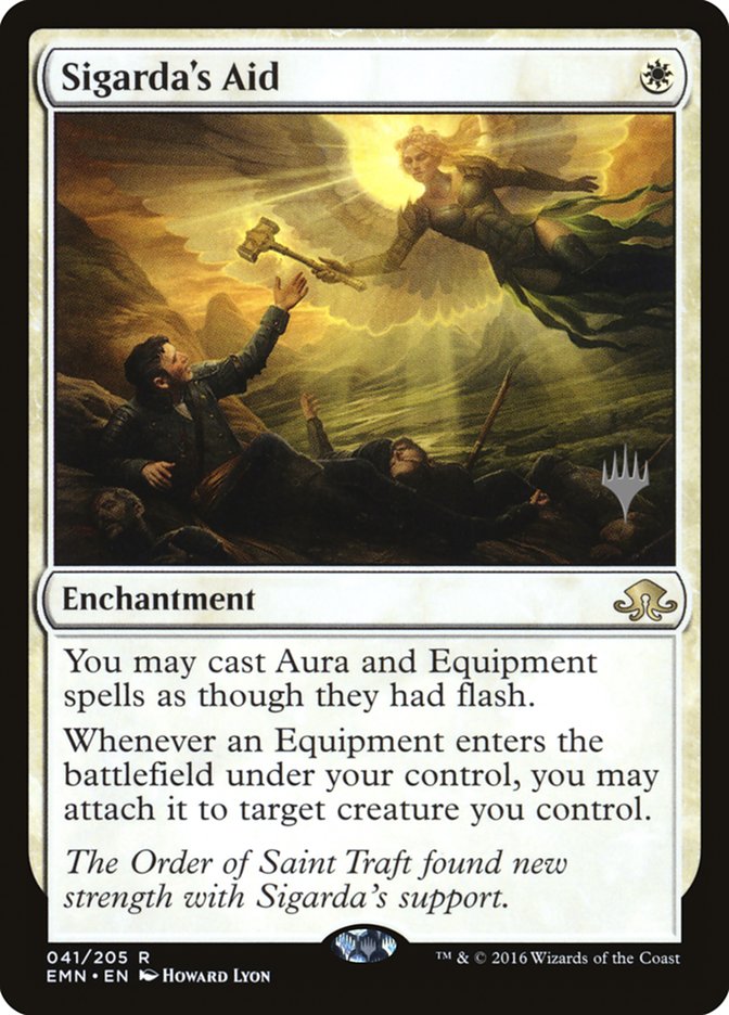 Sigarda's Aid (Promo Pack) [Eldritch Moon Promos] 