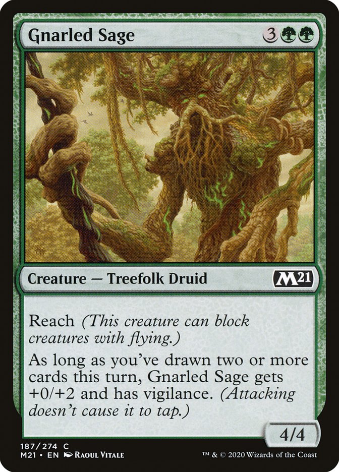 Gnarled Sage [Core Set 2021] 