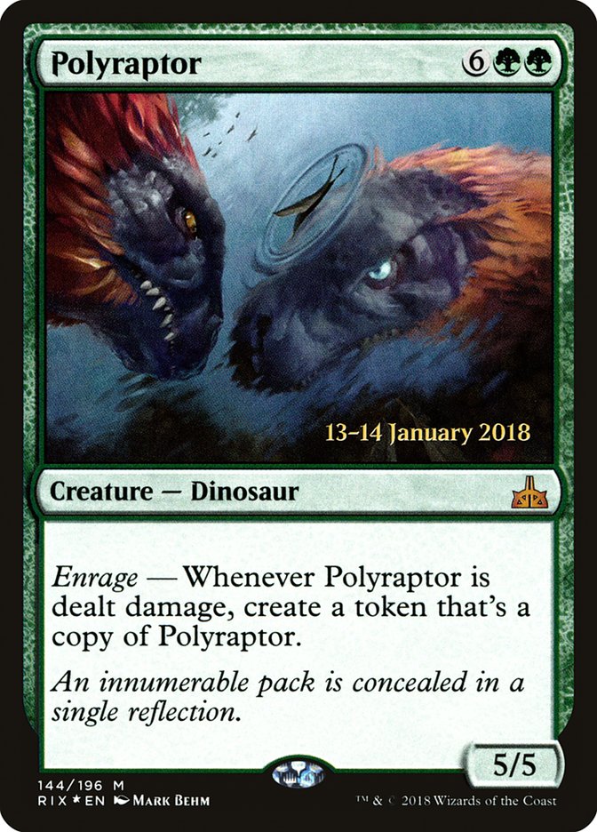 Polyraptor [Rivals of Ixalan Prerelease Promos] 
