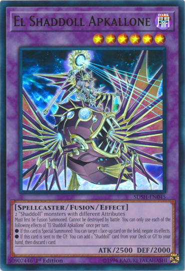 The Shaddoll Apkallone [SDSH-EN045] Ultra Rare 