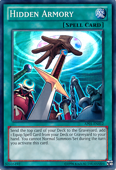 Hidden Armory [AP01-EN012] Super Rare 