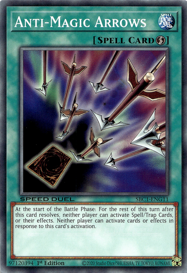 Anti-Magic Arrows [SBC1-ENG11] Common 