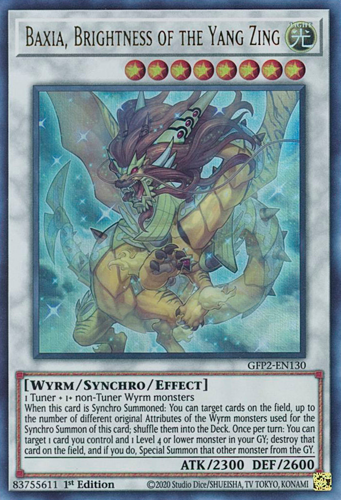 Baxia, Brightness of the Yang Zing [GFP2-EN130] Ultra Rare 