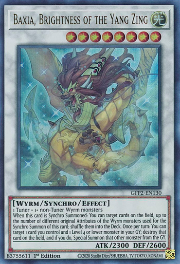 Baxia, Brightness of the Yang Zing [GFP2-EN130] Ultra Rare 