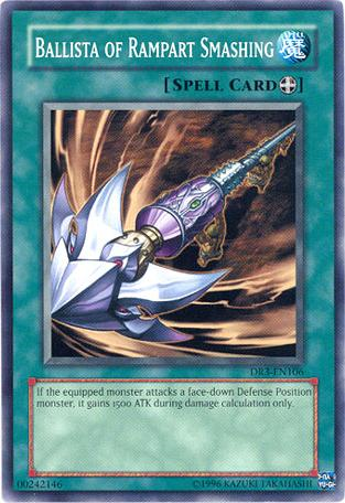 Ballista of Rampart Smashing [DR3-EN106] Common 