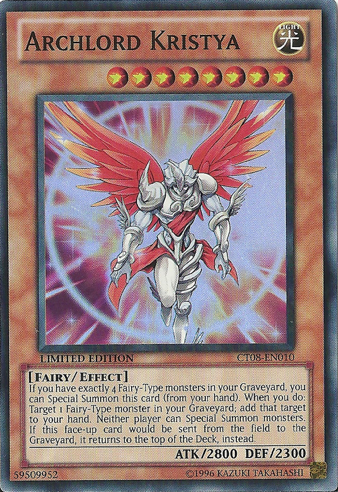 Archlord Kristya [CT08-EN010] Super Rare 