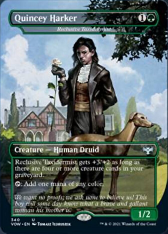 Reclusive Taxidermist - Quincey Harker [Innistrad: Crimson Vow] 