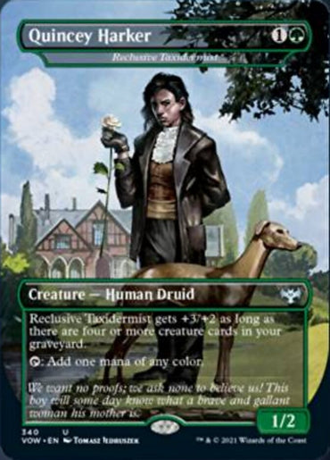 Reclusive Taxidermist - Quincey Harker [Innistrad: Crimson Vow] 