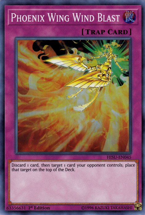 Phoenix Wing Wind Blast [HISU-EN045] Super Rare 