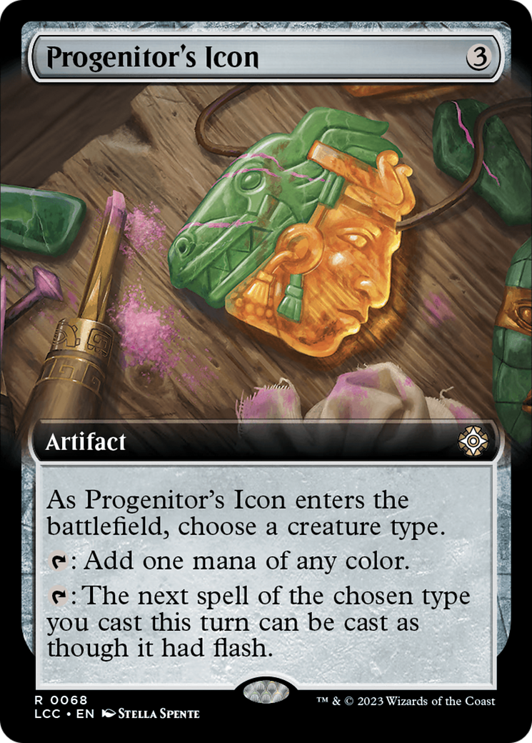 Progenitor's Icon (Extended Art) [The Lost Caverns of Ixalan Commander] 