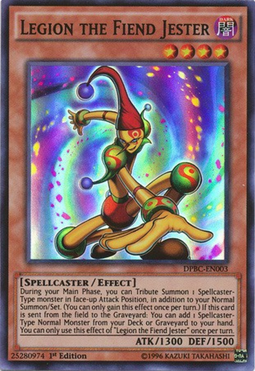 Legion the Fiend Jester [DPBC-EN003] Super Rare 