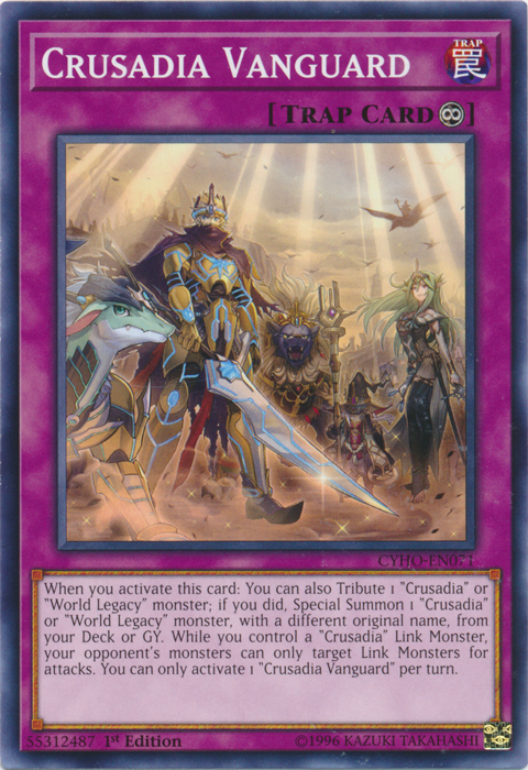 Vanguard Crusady [CYHO-EN071] Common 