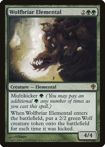 Elemental Wolfbriar [Worldwake] 