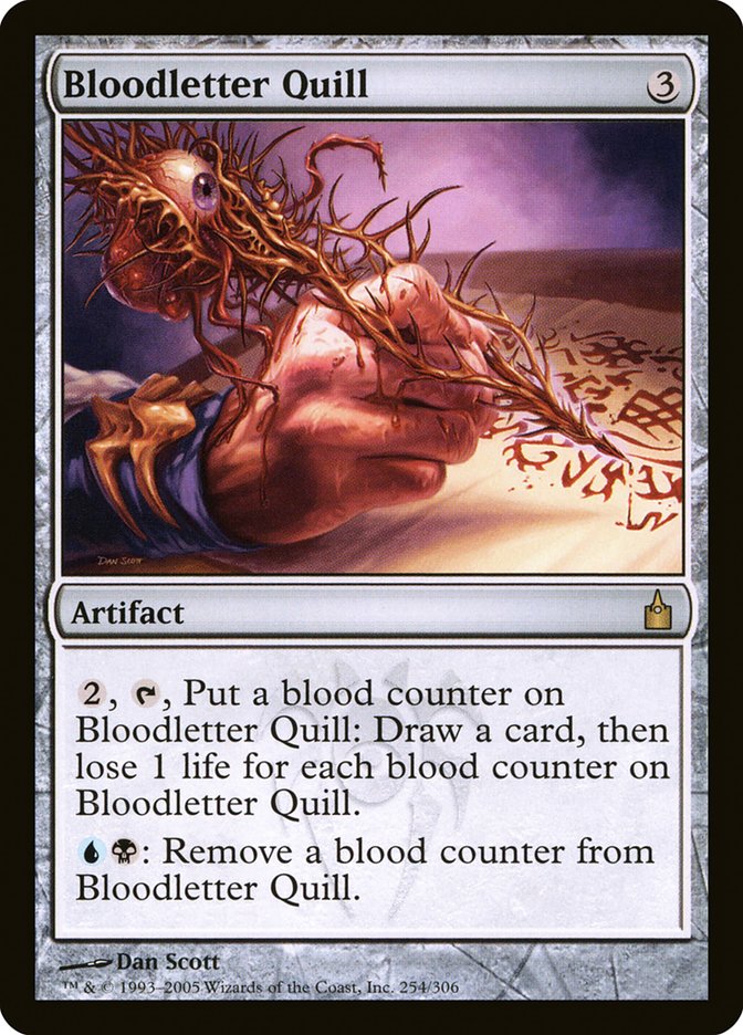 Bloodletter Quill [Ravnica: City of Guilds] 