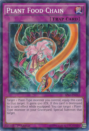 Plant Food Chain [BP03-EN212] Shatterfoil Rare 