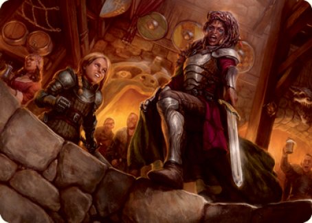 Veteran Dungeoneer Art Card [Dungeons & Dragons: Adventures in the Forgotten Realms Art Series] 