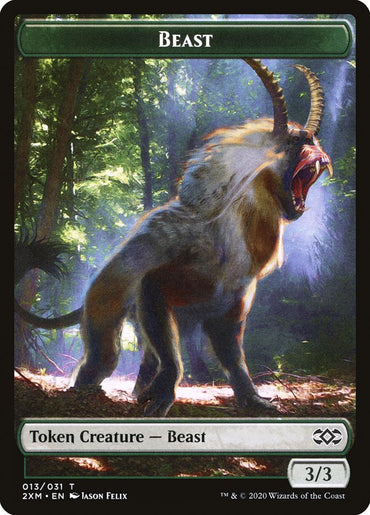 Beast Token [Double Masters Tokens] 