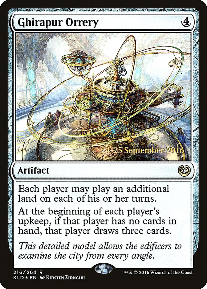 Ghirapur Orrery [Kaladesh Prerelease Promos] 