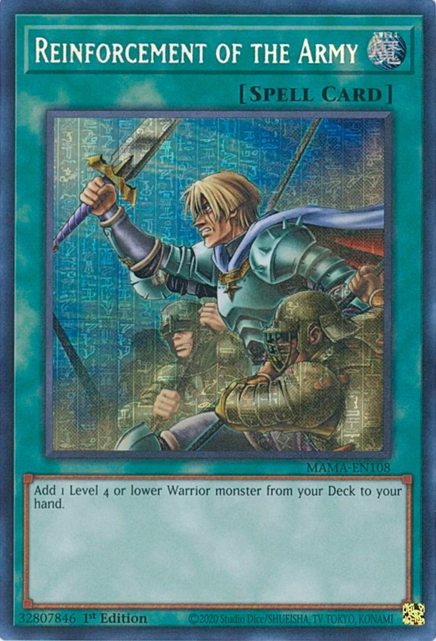 Reinforcement of the Army [MAMA-EN108] Secret Pharaoh's Rare 