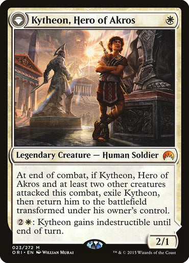 Kytheon, Hero of Akros // Gideon, Battle-Forged [Magic Origins] 