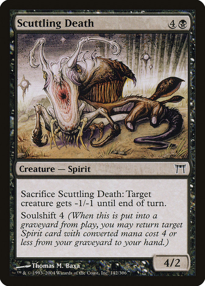 Scuttling Death [Champions of Kamigawa] 