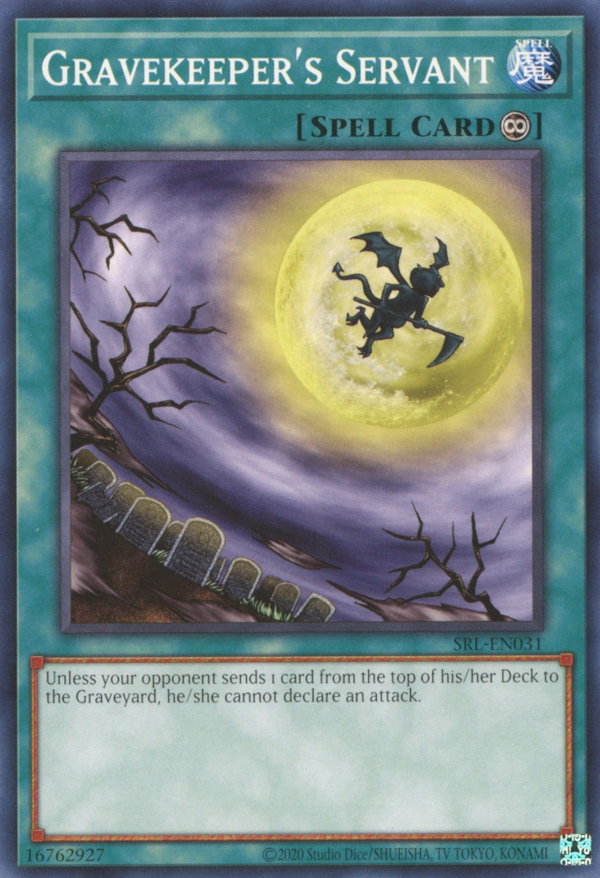 Gravekeeper's Servant [SRL-EN031] Short Print 