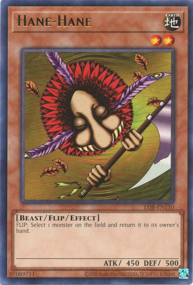 Hane-Hane (25th Anniversary) [LOB-EN110] Rare 