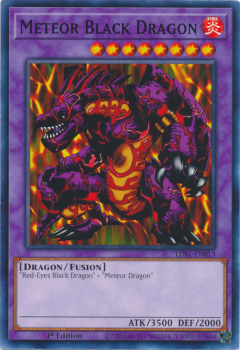 Meteor Black Dragon [LDS1-EN013] Common 