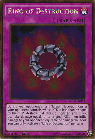 Ring of Destruction [PGL2-EN063] Gold Rare 