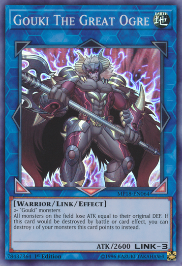 Gouki The Great Ogre [MP18-EN064] Super Rare 