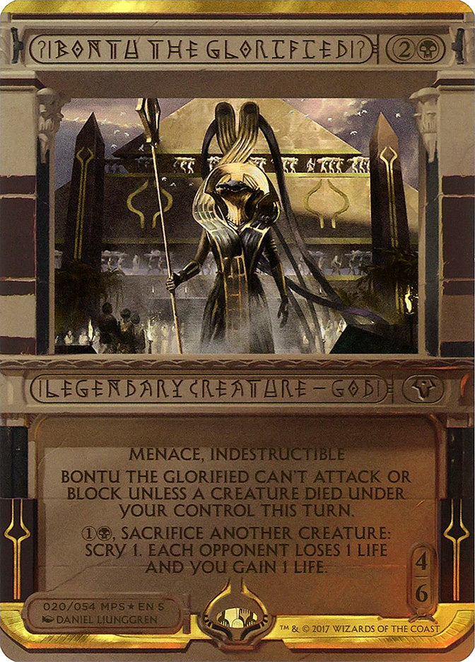 Bontu the Glorified (Invocation) [Amonkhet Invocations] 