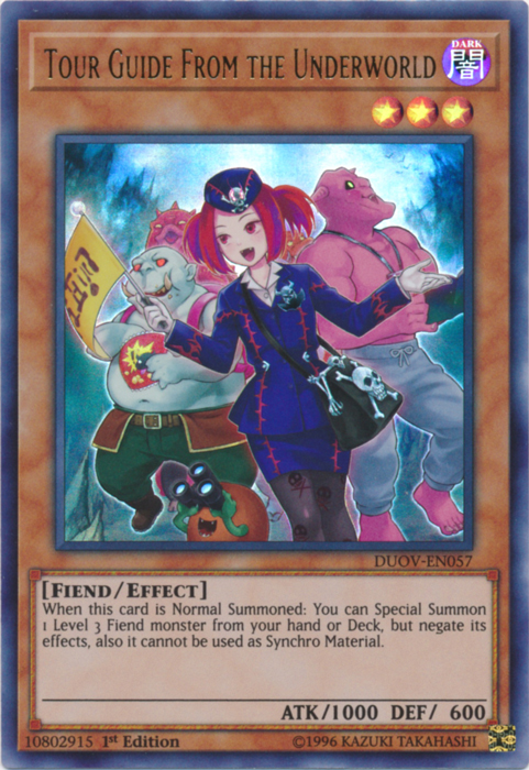 Tour Guide From the Underworld [DUOV-EN057] Ultra Rare 