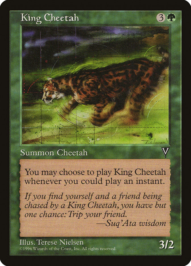 King Cheetah [Visions] 