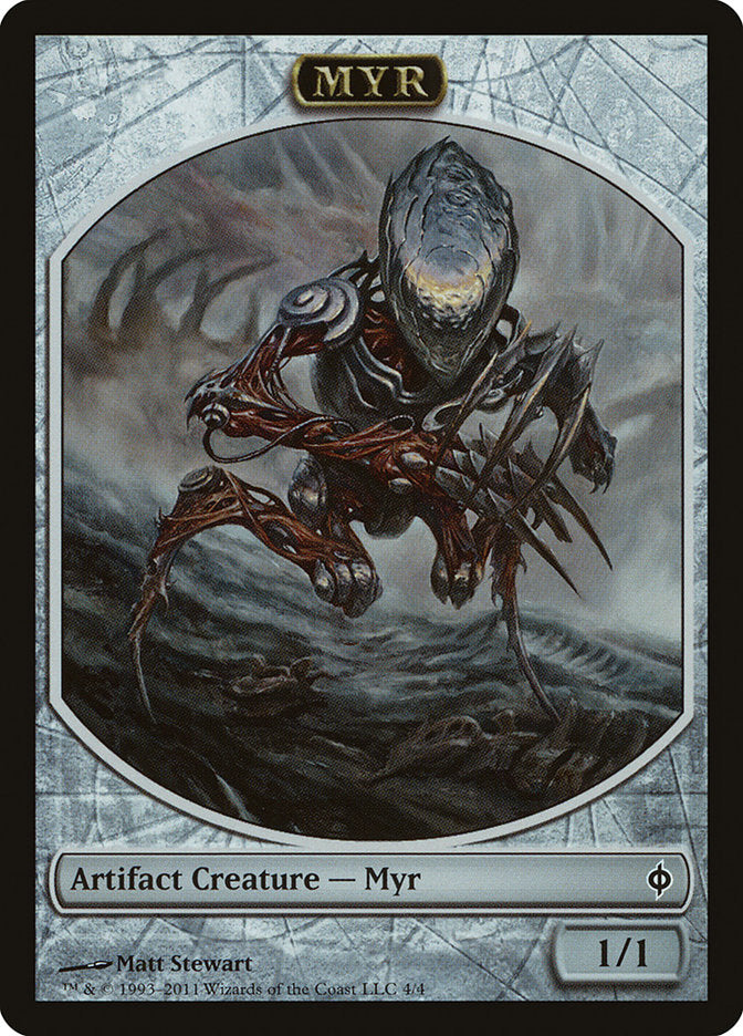 Myr Token [New Phyrexia Tokens] 