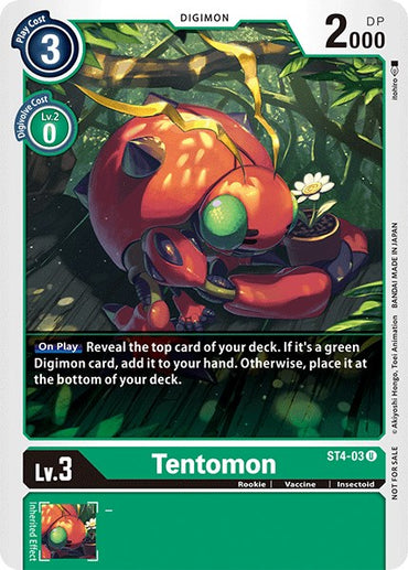 Tentomon [ST4-03] (Official Tournament Pack Vol.3) [Starter Deck: Giga Green Promos] 