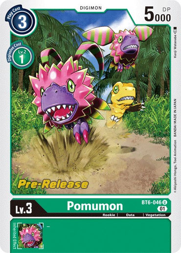 Pomumon [BT6-046] [Double Diamond Pre-Release Cards] 