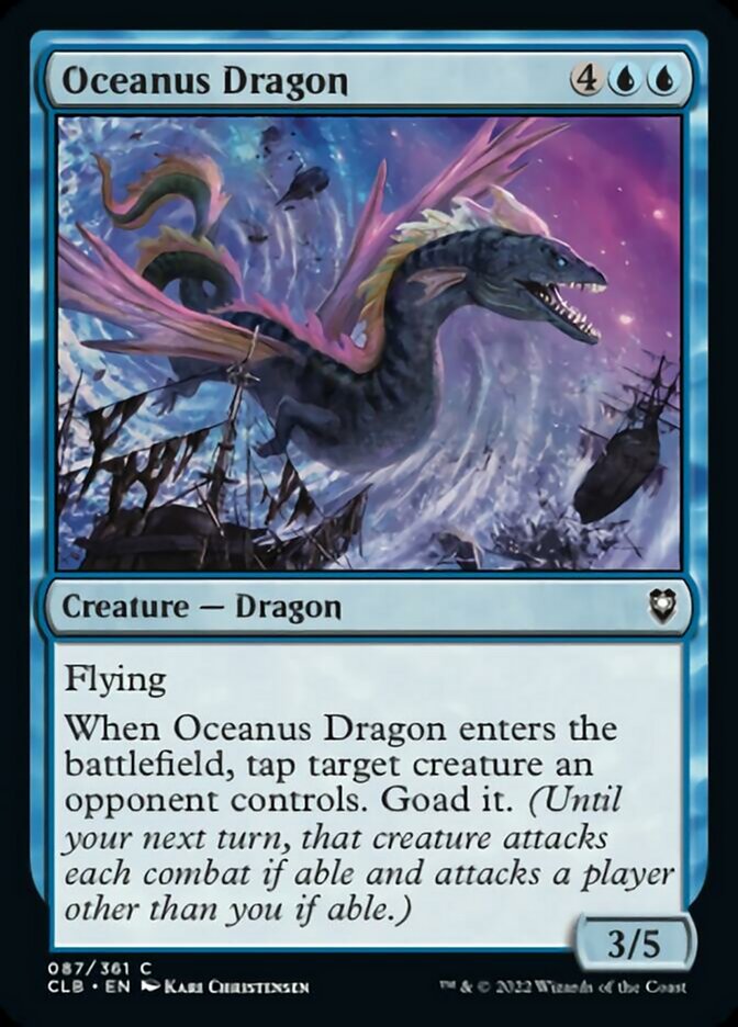 Oceanus Dragon [Commander Legends: Battle for Baldur's Gate] 