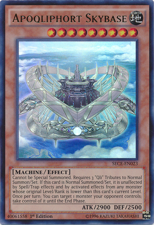 Apoqliphort Skybase [SECE-EN023] Ultra Rare 