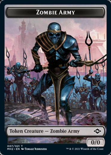 Zombie Army Token [Modern Horizons 2 Tokens] 